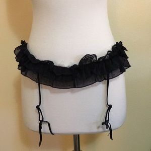 Sexy Polkadot Garter Belt